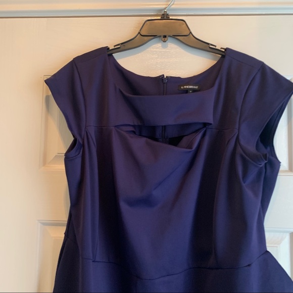 Lane Bryant Blue Dress - Picture 2 of 8